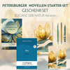 Buchcover Petersburger Novellen Starter-Paket Geschenkset - 2 Bücher (mit Audio-Online) + Eleganz der Natur Schreibset Premium