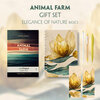 Buchcover Animal Farm (with audio-online) Readable Classics Geschenkset + Eleganz der Natur Schreibset Basics