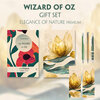 Buchcover The Wizard of Oz (with audio-online) Readable Classics Geschenkset + Eleganz der Natur Schreibset Premium