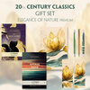 Buchcover 20th Century Classics Books-Set (with audio-online) Readable Classics Geschenkset + Eleganz der Natur Schreibset Premium