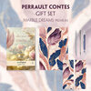 Buchcover Contes (with audio-online) Readable Classics Geschenkset + Marmorträume Schreibset Premium