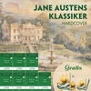 Buchcover Jane Austens Klassiker Hardcover (7 Bücher + Audio-Online + exklusive Extras) - Frank-Lesemethode