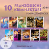Buchcover 10 Französische Krimi-Lektüre A2-B1 (10 Bücher + 10 Audio-CDs)