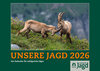Buchcover Wandkalender Unsere Jagd 2026