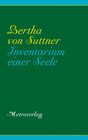 Buchcover Inventarium einer Seele