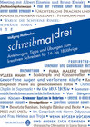Buchcover schreibmaldrei