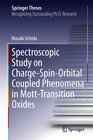 Buchcover Spectroscopic Study on Charge-Spin-Orbital Coupled Phenomena in Mott-Transition Oxides