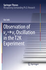 Buchcover Observation of ν_μ→ν_e Oscillation in the T2K Experiment