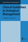 Buchcover Clinical Guidelines in Urological Management
