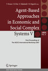 Buchcover Agent-Based Approaches in Economic and Social Complex Systems V