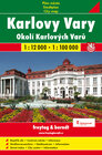 Buchcover Karlovy Vary / Karlsbad (Stadtplan 1:12.000)