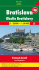 Buchcover Bratislava a okolie / Pressburg und Umgebung (Stadtplan 1:20.000 + Wanderkarte 1:50.000)