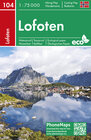 Buchcover Lofoten, Wander - Radkarte 1 : 75 000