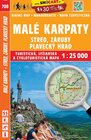 Buchcover Malé Karpaty - stred, Záruby, Plavecký hrad / Kleine Karpaten - Mittlere (Wander - Radkarte 1:25.000)