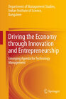 Buchcover Driving the Economy through Innovation and Entrepreneurship
