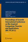 Buchcover Proceedings of Seventh International Conference on Bio-Inspired Computing: Theories and Applications (BIC-TA 2012)