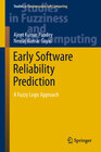 Buchcover Early Software Reliability Prediction