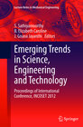 Buchcover Emerging Trends in Science, Engineering and Technology