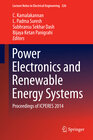 Buchcover Power Electronics and Renewable Energy Systems