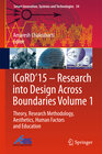 Buchcover ICoRD’15 – Research into Design Across Boundaries Volume 1