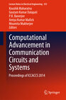 Buchcover Computational Advancement in Communication Circuits and Systems