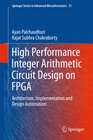 Buchcover High Performance Integer Arithmetic Circuit Design on FPGA