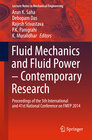 Buchcover Fluid Mechanics and Fluid Power – Contemporary Research