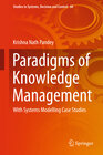 Buchcover Paradigms of Knowledge Management