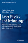 Buchcover Laser Physics and Technology