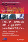 Buchcover ICoRD’15 – Research into Design Across Boundaries Volume 2
