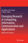 Buchcover Emerging Research in Computing, Information, Communication and Applications