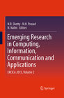 Buchcover Emerging Research in Computing, Information, Communication and Applications