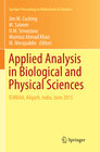 Buchcover Applied Analysis in Biological and Physical Sciences