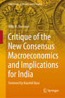 Buchcover Critique of the New Consensus Macroeconomics and Implications for India