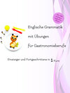 Buchcover Englische Grammatik mit Übungen für Gastronomieberufe