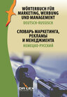 Buchcover Wörterbuch für Marketing, Werbung und Management. Deutsch-Russisch