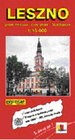 Buchcover Leszno, Plan miasta, City plan, Stadtplan