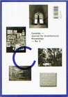 Buchcover Candide – Journal for Architectural Knowledge – No. 5