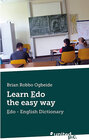 Buchcover Learn Edo the easy way