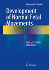 Buchcover Development of Normal Fetal Movements