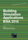 Buchcover Building Simulation Applications BSA 2015