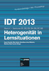Buchcover IDT 2013 Band 4 - Heterogenität in Lernstituationen