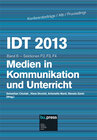 Buchcover IDT 2013/6 Medien in Kommunikation und Unterricht