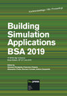 Buchcover Building Simulation Applications BSA 2019