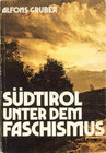 Buchcover Südtirol unter dem Faschismus