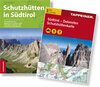Buchcover Schutzhüttenführer mit Südtirol-Karte