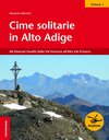 Buchcover Cime solitarie in Alto Adige