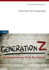 Buchcover Generation Z als Herausforderung für die Berufsschule