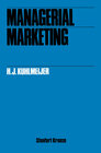 Buchcover Managerial marketing