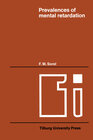 Buchcover Prevalences of mental retardation